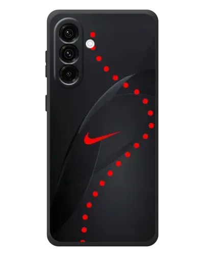 Чехол для Samsung Galaxy A57 с картинкой «Абстрактный дизайн Nike»