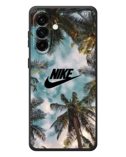 Чехол для Samsung Galaxy A57 с картинкой «Тропический принт Nike» Чехол для Samsung Galaxy A57 с картинкой «Тропический принт Nike»