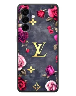 Чехол для Samsung Galaxy A57 с картинкой «Цветочный Louis Vuitton»