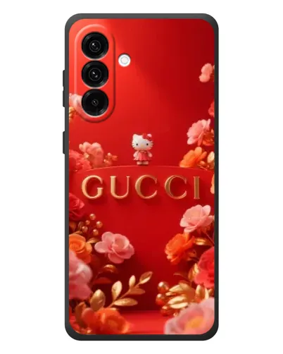 Чехол для Samsung Galaxy A57 с картинкой «Gucci — золотой сад»