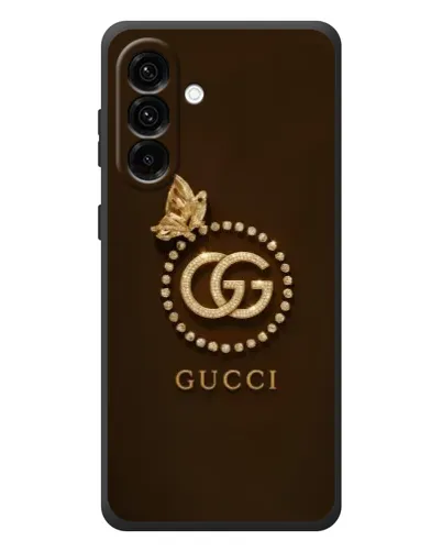 Чехол для Samsung Galaxy A57 с картинкой «Gucci — золотая бабочка»