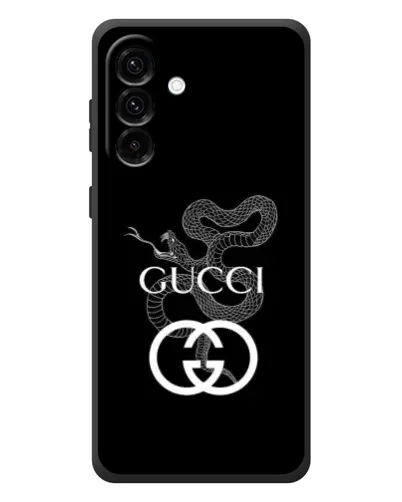 Чехол для Samsung Galaxy A57 с картинкой «Gucci — серебряная змея»