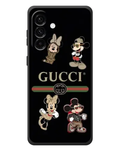 Чехол для Samsung Galaxy A57 с картинкой «Gucci — герои Disney и монограмма» Чехол для Samsung Galaxy A57 с картинкой «Gucci — герои Disney и монограмма»