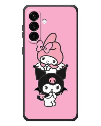 Чехол для Samsung Galaxy A57 с картинкой «My Melody и Kuromi» Чехол для Samsung Galaxy A57 с картинкой «My Melody и Kuromi»