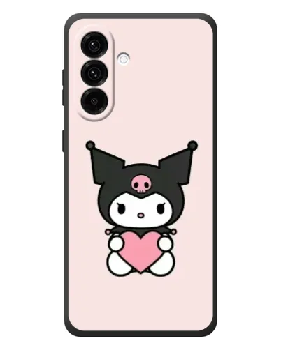 Чехол для Samsung Galaxy A57 с картинкой «Kuromi и сердце» Чехол для Samsung Galaxy A57 с картинкой «Kuromi и сердце»