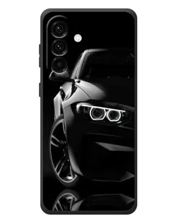 Чехол для Samsung Galaxy A57 с картинкой «Черная BMW — профиль» Чехол для Samsung Galaxy A57 с картинкой «Черная BMW — профиль»