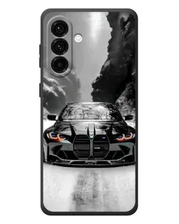 Чехол для Samsung Galaxy A57 с картинкой «BMW — акварельный дрифт» Чехол для Samsung Galaxy A57 с картинкой «BMW — акварельный дрифт»