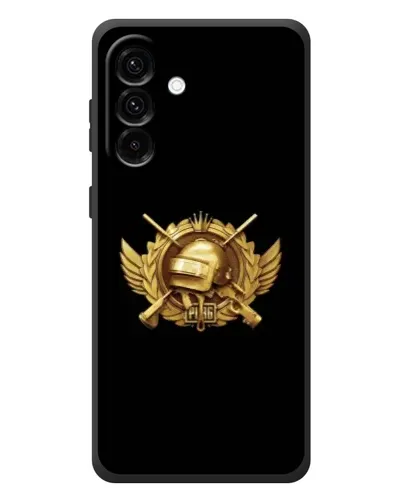 Чехол для Samsung Galaxy A57 с картинкой «PUBG — оранжевый градиент»