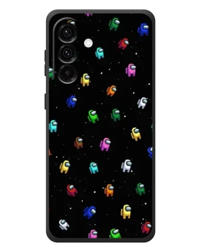 Чехол для Samsung Galaxy A57 с картинкой «Экипаж Among Us»