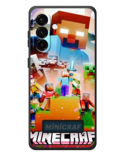Чехол для Samsung Galaxy A57 с картинкой «Minecraft герои игры» Чехол для Samsung Galaxy A57 с картинкой «Minecraft герои игры»