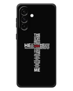 Чехол для Samsung Galaxy A57 с картинкой «Текстовый крест» Чехол для Samsung Galaxy A57 с картинкой «Текстовый крест»