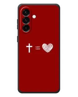 Чехол для Samsung Galaxy A57 с картинкой «Уравнение любви» Чехол для Samsung Galaxy A57 с картинкой «Уравнение любви»