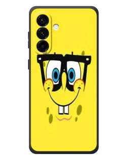 Чехол для Samsung Galaxy A57 с картинкой «Минималистичный Спанч Боб»
