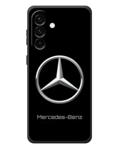 Чехол для Samsung Galaxy A57 с картинкой «Mercedes Silver Logo»