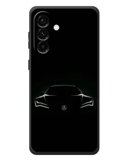 Чехол для Samsung Galaxy A57 с картинкой «Mercedes — силуэт авто» Чехол для Samsung Galaxy A57 с картинкой «Mercedes — силуэт авто»