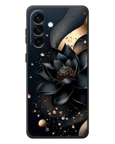 Чехол для Samsung Galaxy A57 с картинкой «Черный лотос»