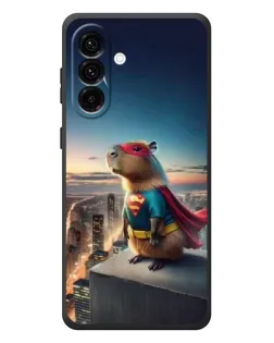 Чехол для Samsung Galaxy A57 с картинкой «Капи-мен супергерой»