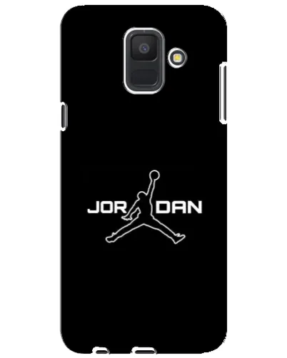 Чехол для Samsung Galaxy A6 2018 (A600F) с картинкой «Nike Pink Swirl»