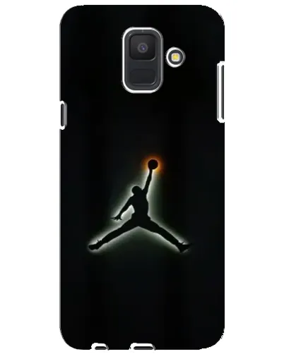 Чехол для Samsung Galaxy A6 2018 (A600F) с картинкой «Jordan Gradient Logo»