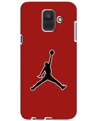 Чехол для Samsung Galaxy A6 2018 (A600F) с картинкой «Jordan Red Back»