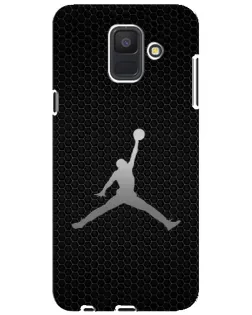 Чехол для Samsung Galaxy A6 2018 (A600F) с картинкой «Jordan Dark Carbon»