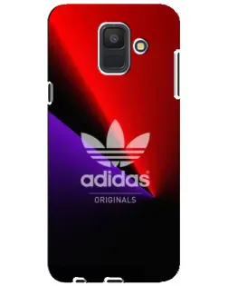 Чехол для Samsung Galaxy A6 2018 (A600F) с картинкой «Adidas Red Neon» Чехол для Samsung Galaxy A6 2018 (A600F) с картинкой «Adidas Red Neon»