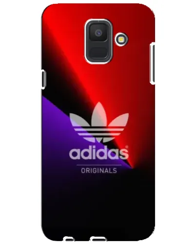 Чехол для Samsung Galaxy A6 2018 (A600F) с картинкой «Adidas Red Neon» Чехол для Samsung Galaxy A6 2018 (A600F) с картинкой «Adidas Red Neon»