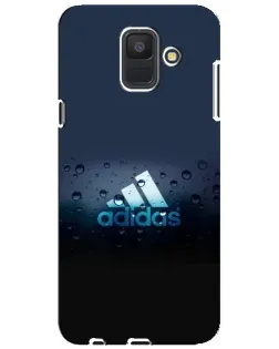 Чехол для Samsung Galaxy A6 2018 (A600F) с картинкой «Adidas Water Drops»