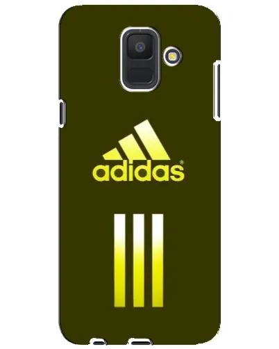 Чехол для Samsung Galaxy A6 2018 (A600F) с картинкой «Оливковый градиент Adidas» Чехол для Samsung Galaxy A6 2018 (A600F) с картинкой «Оливковый градиент Adidas»