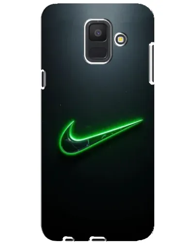 Чехол для Samsung Galaxy A6 2018 (A600F) с картинкой «Неоновый контур Nike» Чехол для Samsung Galaxy A6 2018 (A600F) с картинкой «Неоновый контур Nike»