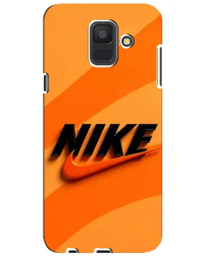 Чехол для Samsung Galaxy A6 2018 (A600F) с картинкой «Оранжевый драйв Nike» Чехол для Samsung Galaxy A6 2018 (A600F) с картинкой «Оранжевый драйв Nike»