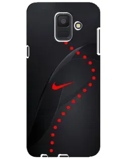 Чехол для Samsung Galaxy A6 2018 (A600F) с картинкой «Абстрактный дизайн Nike» Чехол для Samsung Galaxy A6 2018 (A600F) с картинкой «Абстрактный дизайн Nike»