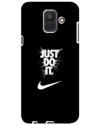 Чехол для Samsung Galaxy A6 2018 (A600F) с картинкой «Текстовый принт Nike» Чехол для Samsung Galaxy A6 2018 (A600F) с картинкой «Текстовый принт Nike»