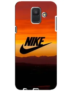Чехол для Samsung Galaxy A6 2018 (A600F) с картинкой «Nike — вечерний горизонт» Чехол для Samsung Galaxy A6 2018 (A600F) с картинкой «Nike — вечерний горизонт»