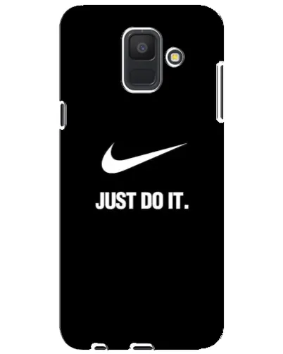 Чехол для Samsung Galaxy A6 2018 (A600F) с картинкой «Классический принт Nike» Чехол для Samsung Galaxy A6 2018 (A600F) с картинкой «Классический принт Nike»
