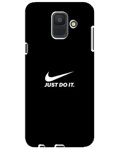 Чехол для Samsung Galaxy A6 2018 (A600F) с картинкой «Минимализм от Nike» Чехол для Samsung Galaxy A6 2018 (A600F) с картинкой «Минимализм от Nike»