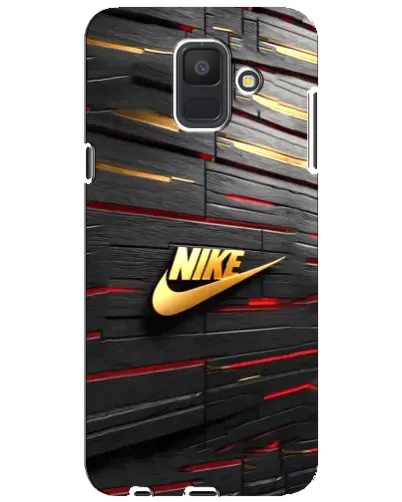 Чехол для Samsung Galaxy A6 2018 (A600F) с картинкой «Золотой Nike на металле» Чехол для Samsung Galaxy A6 2018 (A600F) с картинкой «Золотой Nike на металле»