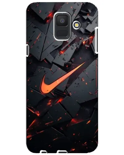Чехол для Samsung Galaxy A6 2018 (A600F) с картинкой «Nike — эффект разломов» Чехол для Samsung Galaxy A6 2018 (A600F) с картинкой «Nike — эффект разломов»