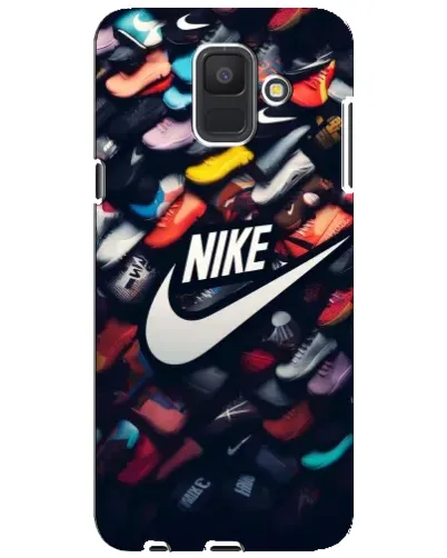 Чехол для Samsung Galaxy A6 2018 (A600F) с картинкой «Коллекция кроссовок Nike» Чехол для Samsung Galaxy A6 2018 (A600F) с картинкой «Коллекция кроссовок Nike»
