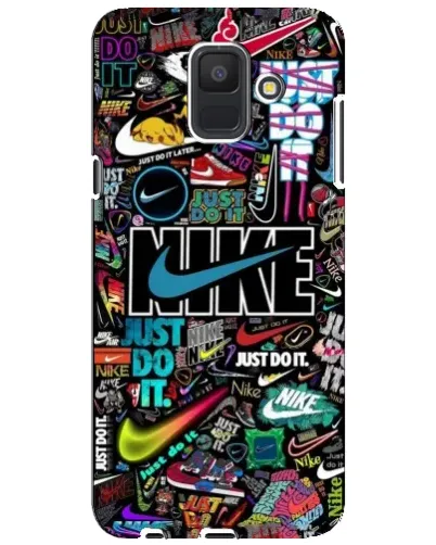 Чехол для Samsung Galaxy A6 2018 (A600F) с картинкой «Яркий коллаж Nike» Чехол для Samsung Galaxy A6 2018 (A600F) с картинкой «Яркий коллаж Nike»