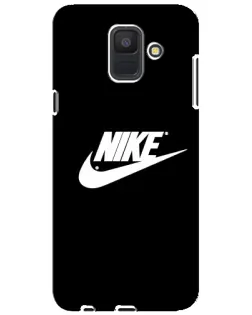 Чехол для Samsung Galaxy A6 2018 (A600F) с картинкой «Мазки краски Nike» Чехол для Samsung Galaxy A6 2018 (A600F) с картинкой «Мазки краски Nike»