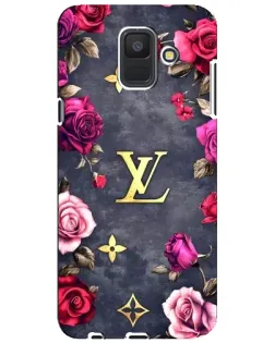 Чехол для Samsung Galaxy A6 2018 (A600F) с картинкой «Цветочный Louis Vuitton» Чехол для Samsung Galaxy A6 2018 (A600F) с картинкой «Цветочный Louis Vuitton»