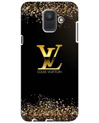 Чехол для Samsung Galaxy A6 2018 (A600F) с картинкой «LV — золотые искры»