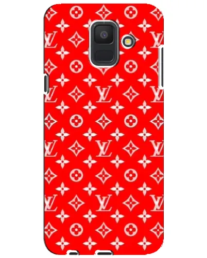 Чехол для Samsung Galaxy A6 2018 (A600F) с картинкой «Яркий паттерн LV»