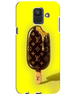 Чехол для Samsung Galaxy A6 2018 (A600F) с картинкой «Мороженое от LV»