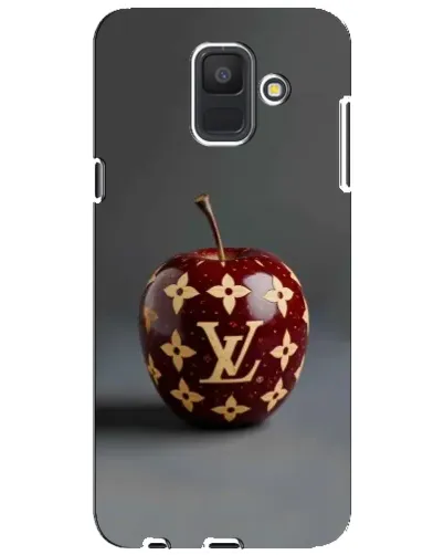 Чехол для Samsung Galaxy A6 2018 (A600F) с картинкой «Красное яблоко LV»