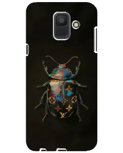 Чехол для Samsung Galaxy A6 2018 (A600F) с картинкой «LV — мраморный принт»