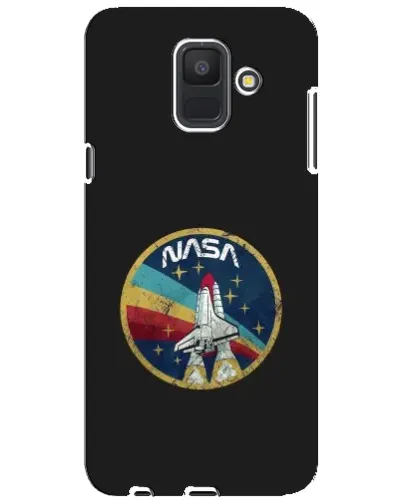 Чехол для Samsung Galaxy A6 2018 (A600F) с картинкой «NASA — эмблема миссии» Чехол для Samsung Galaxy A6 2018 (A600F) с картинкой «NASA — эмблема миссии»