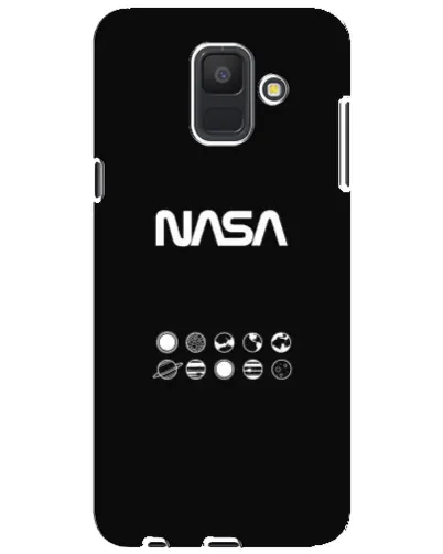Чехол для Samsung Galaxy A6 2018 (A600F) с картинкой «NASA — технический принт» Чехол для Samsung Galaxy A6 2018 (A600F) с картинкой «NASA — технический принт»