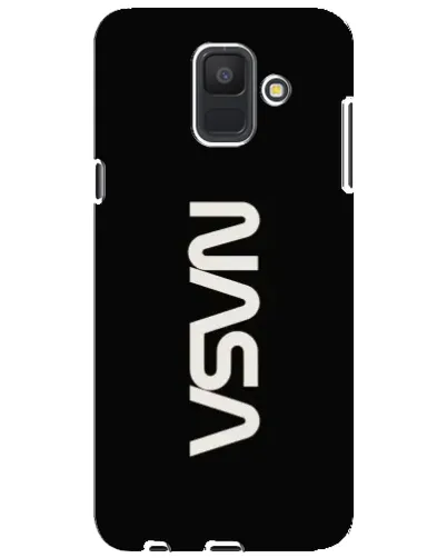 Чехол для Samsung Galaxy A6 2018 (A600F) с картинкой «NASA — вертикальный логотип» Чехол для Samsung Galaxy A6 2018 (A600F) с картинкой «NASA — вертикальный логотип»